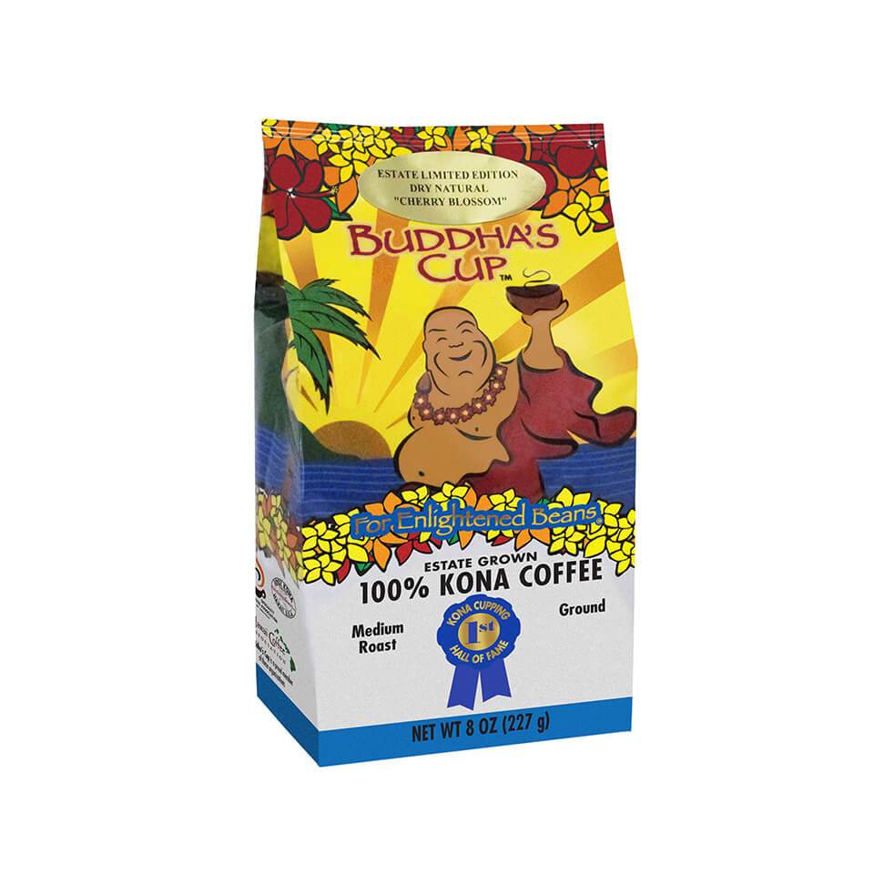 Buy Buddha's Cup Natural Dried Cherry Blossom Kona Coffee
