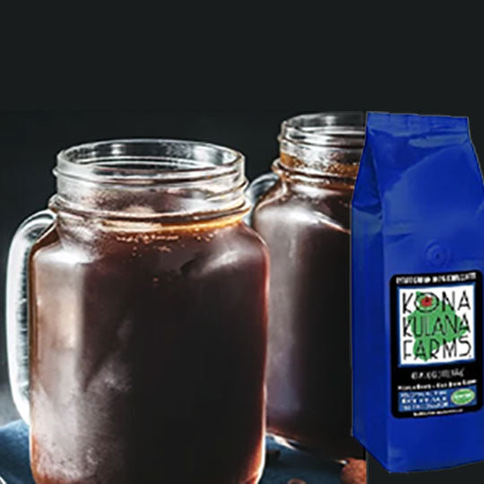 Cold Brew Coffee in a Mason Jar