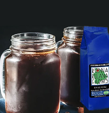 Cold Brew Coffee in a Mason Jar