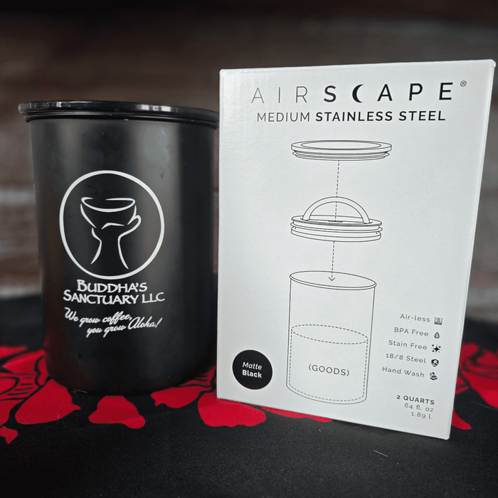 Classic Airscape Coffee Canister by Buddha's Cup