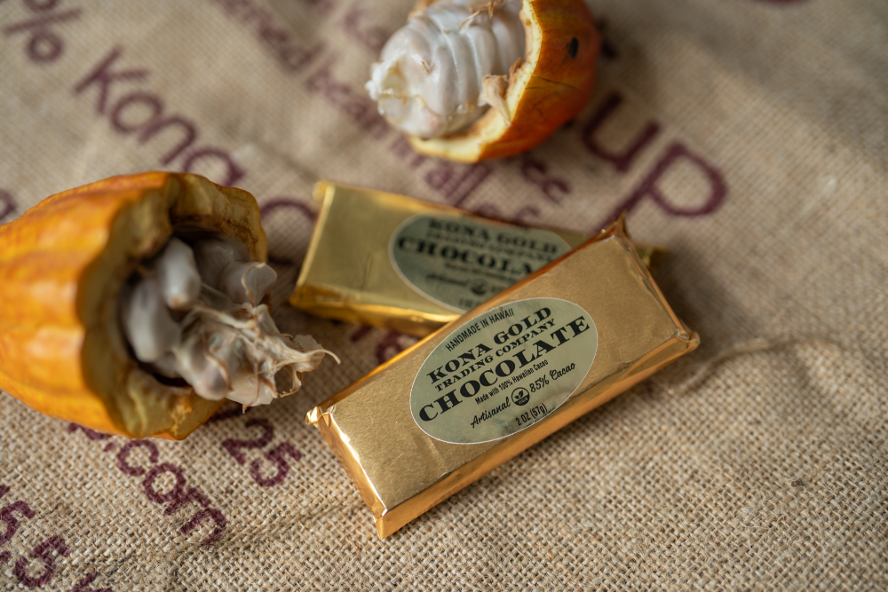 Hawaiian Cacao Chocolate Bar
