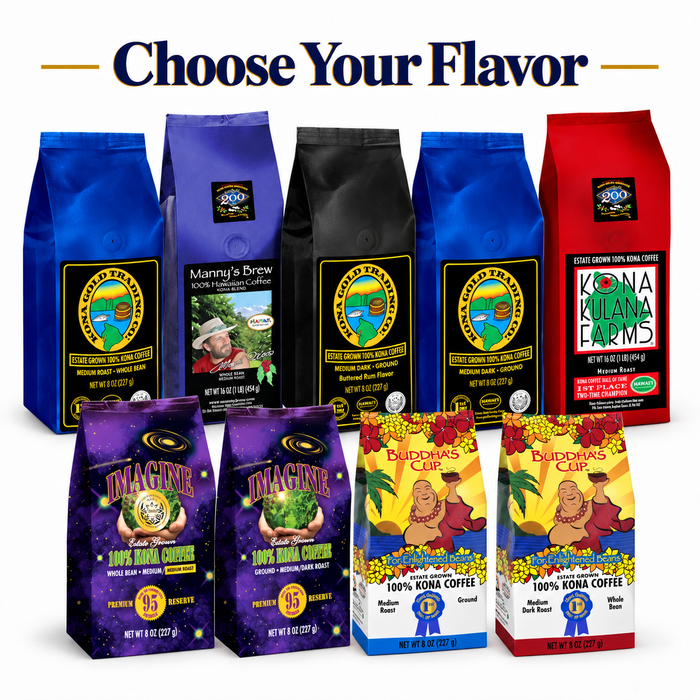 Award-Winning Hawaiian Coffee & Rum Cake Bundle