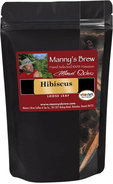 100% Hawaiian Hibiscus Tea (with Cinnamon and Anise Flower)