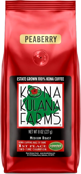 Kona Kulana 100% Kona Coffee Peaberry Medium Roast
