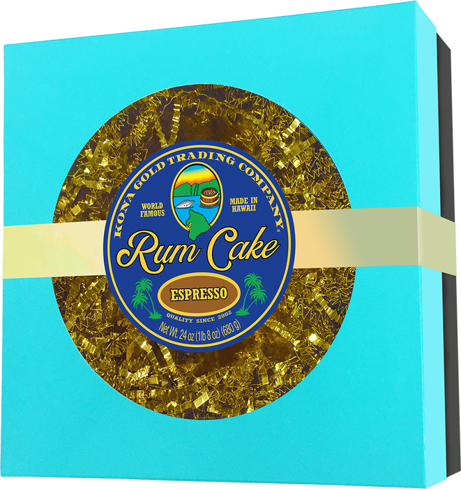Hawaiian Espresso Rum Cake (24 oz)