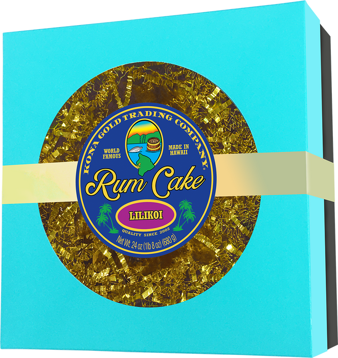Hawaiian Lilikoi Rum Cake (24 oz)