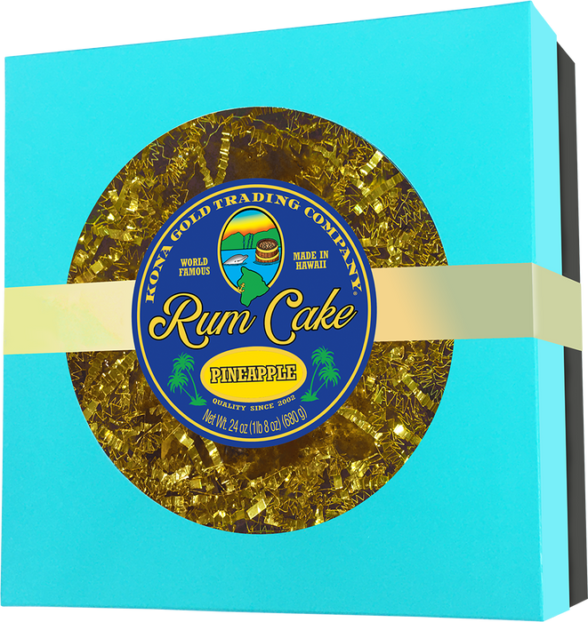 Hawaiian Pineapple Rum Cake (24 oz)