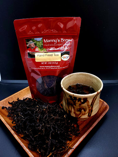 100% Hawaiian Black Tea, Hand Fired and Loose Leaf