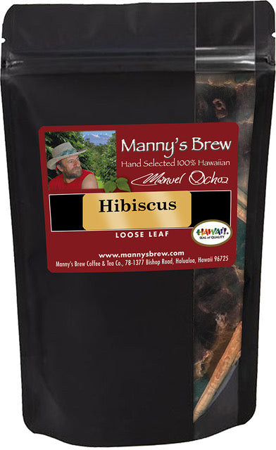 100% Hawaiian Hibiscus Tea (with Cinnamon and Anise Flower)