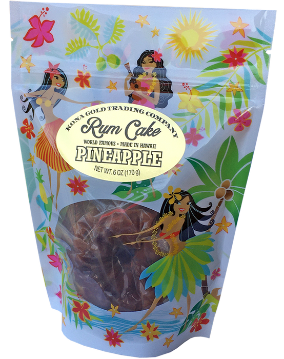 Hawaiian Pineapple Rum Cake (6 oz)