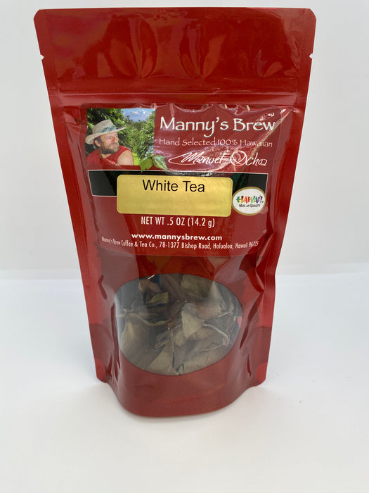 100% Hawaiian White Tea with Mint