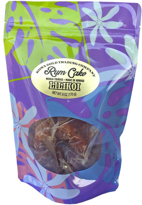 Hawaiian Lilikoi Rum Cake (6 oz)