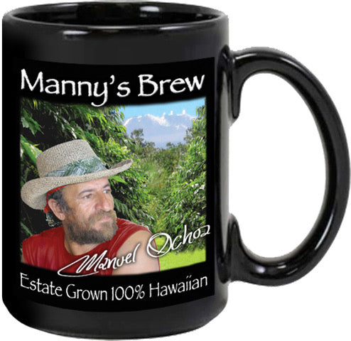 Manny's Brew Logo Coffee Mug