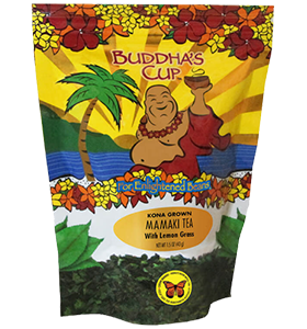 Buddha's Cup Loose Leaf Tea (Mamaki Tea) with Lemongrass